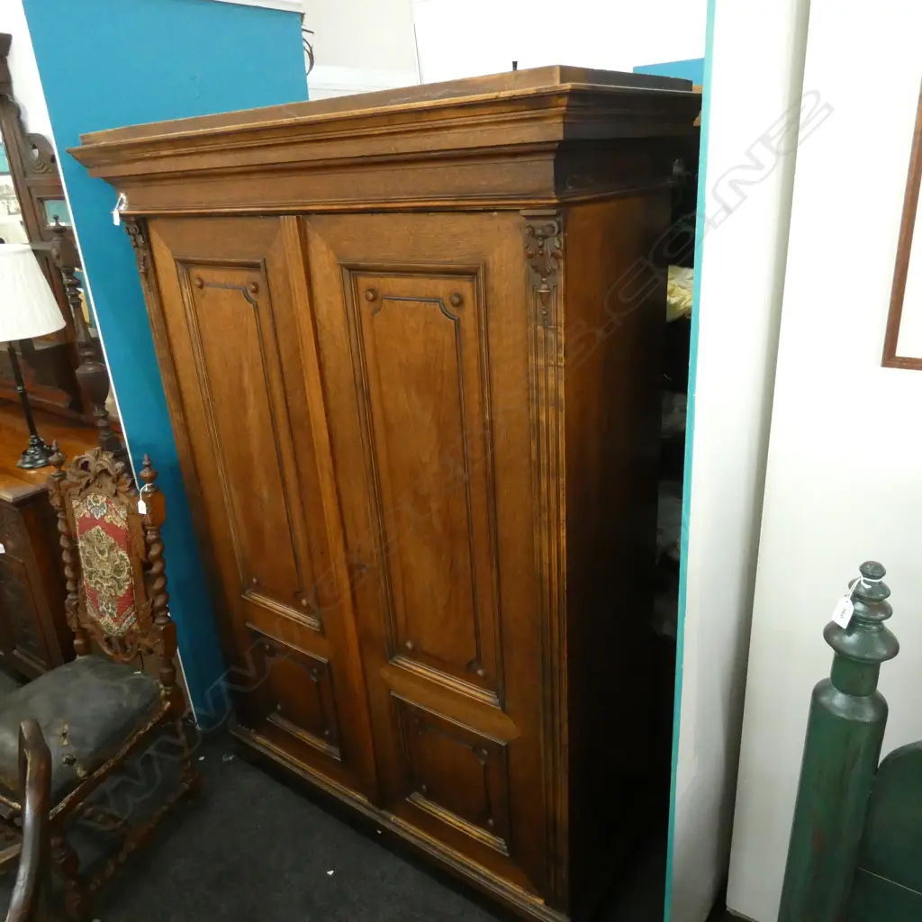 WALNUT FRENCH ARMOIRE... Image 1++