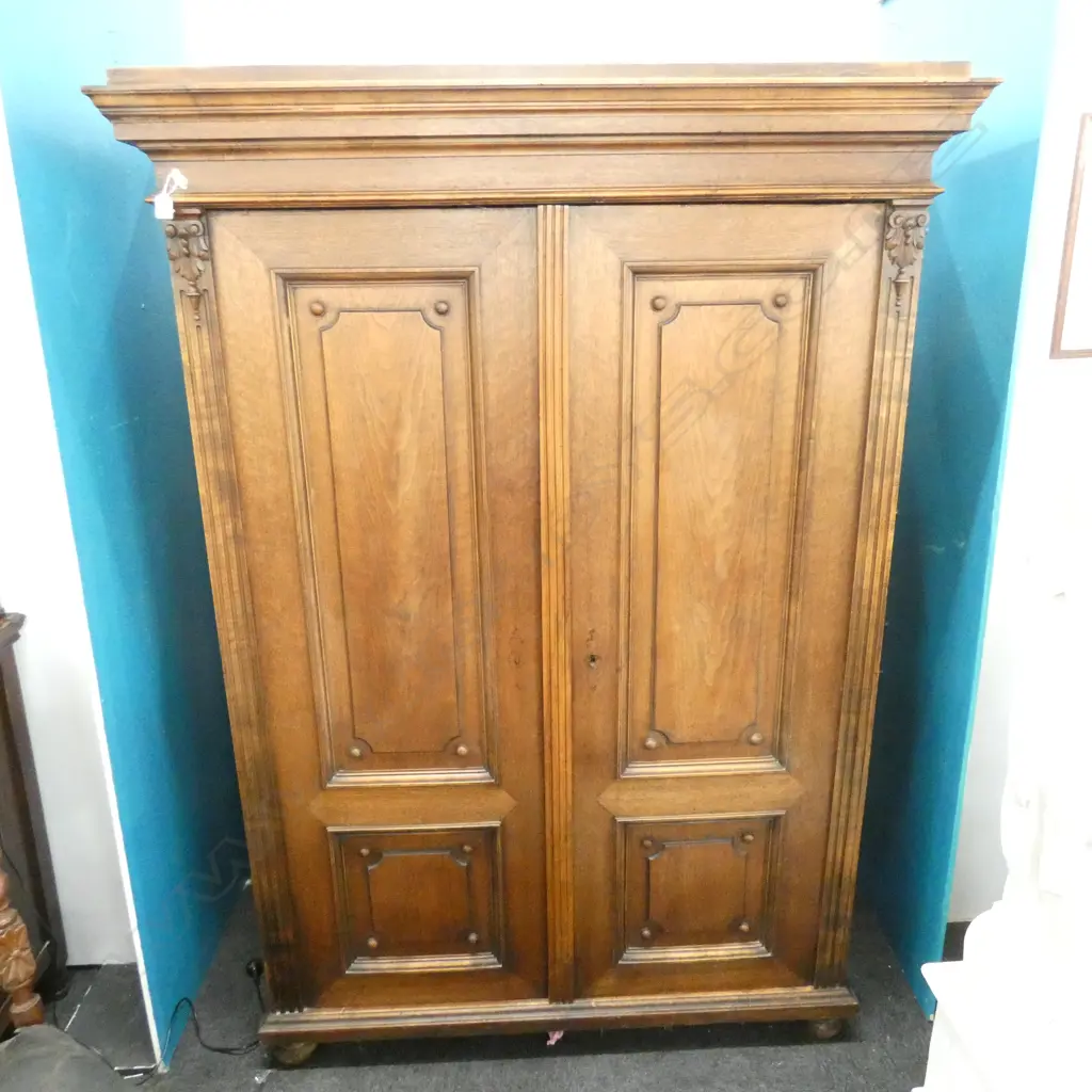 WALNUT FRENCH ARMOIRE... Image 1++