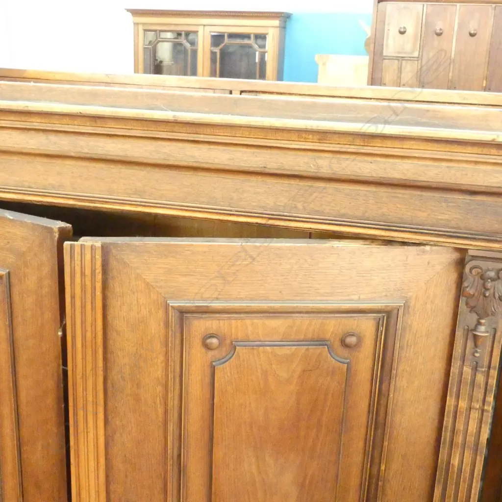 WALNUT FRENCH ARMOIRE... Image 1++