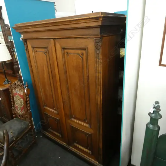 WALNUT FRENCH ARMOIRE...