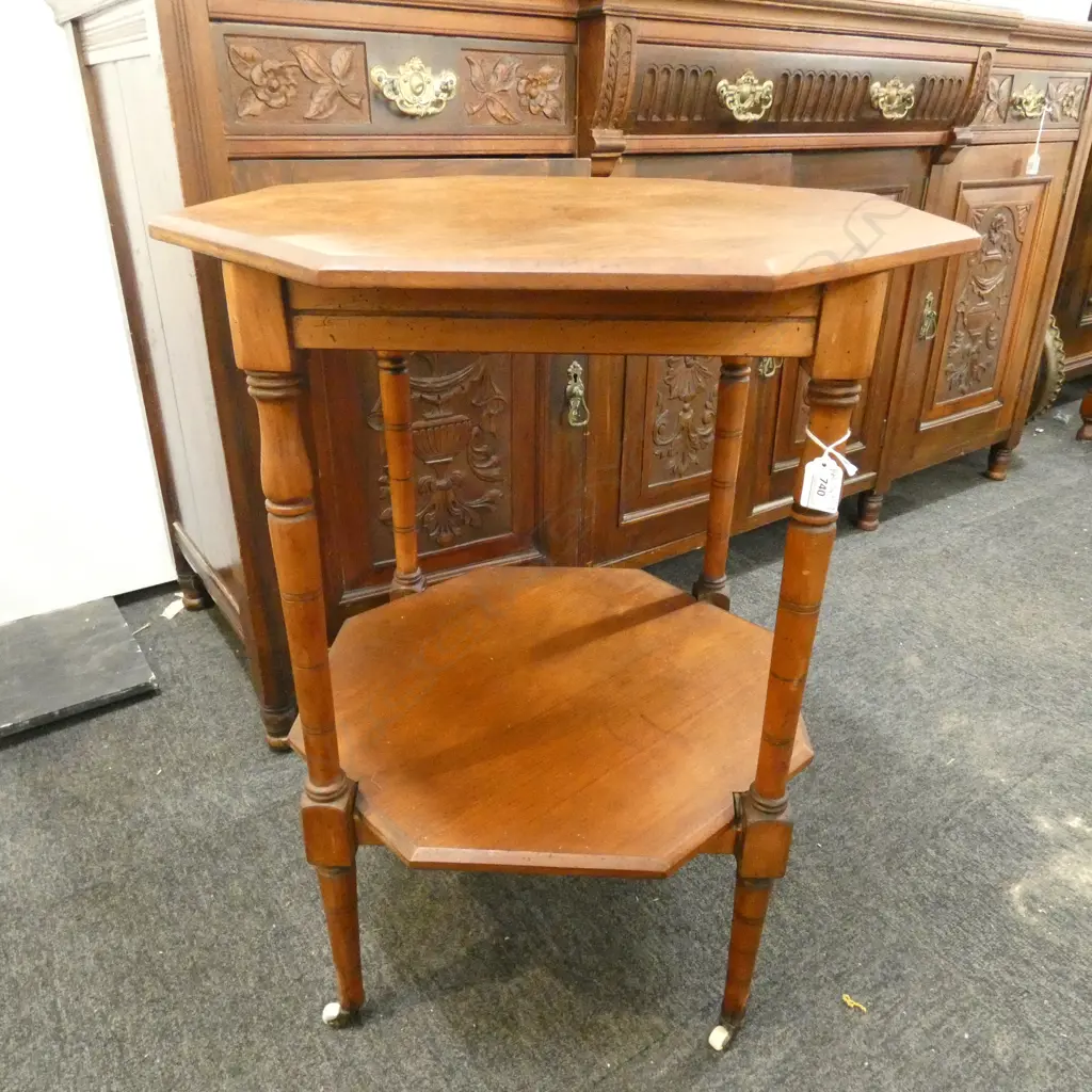 KAURI OCTAGONAL SIDE TABLE AF... Image 1++