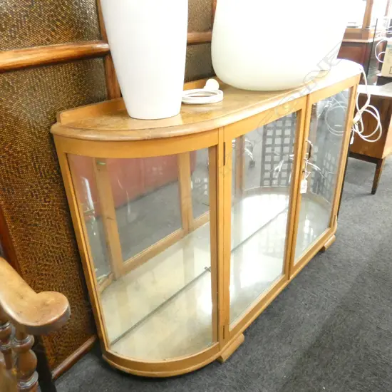 GLAZED CABINET...