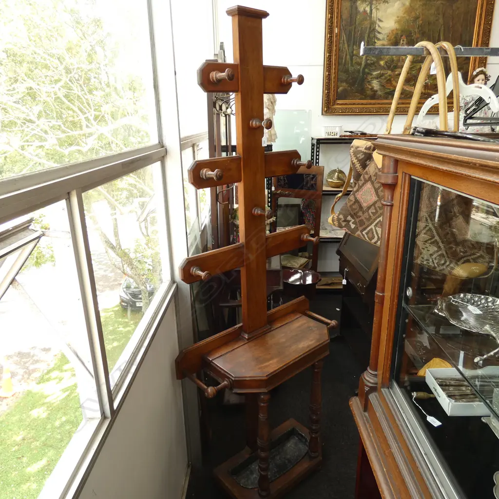 VICTORIAN HALL STAND... Image 1++