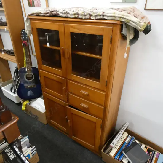 WOODEN CABINET...