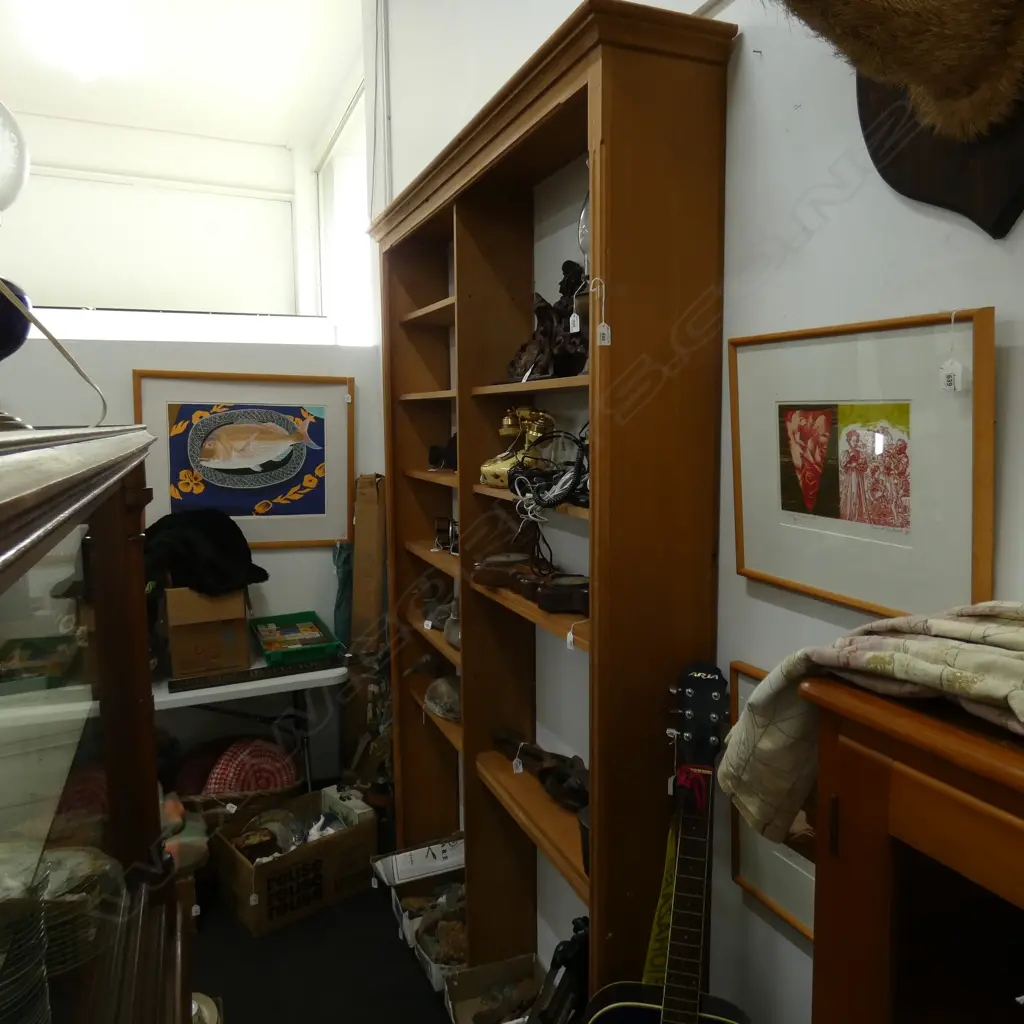 WOODEN SHELVES... Image 1++
