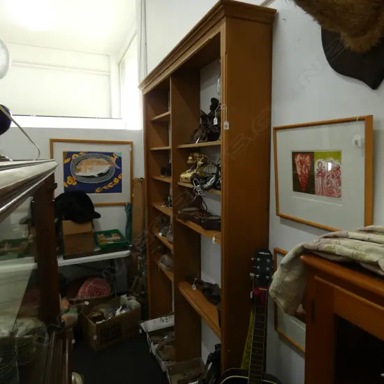 WOODEN SHELVES...