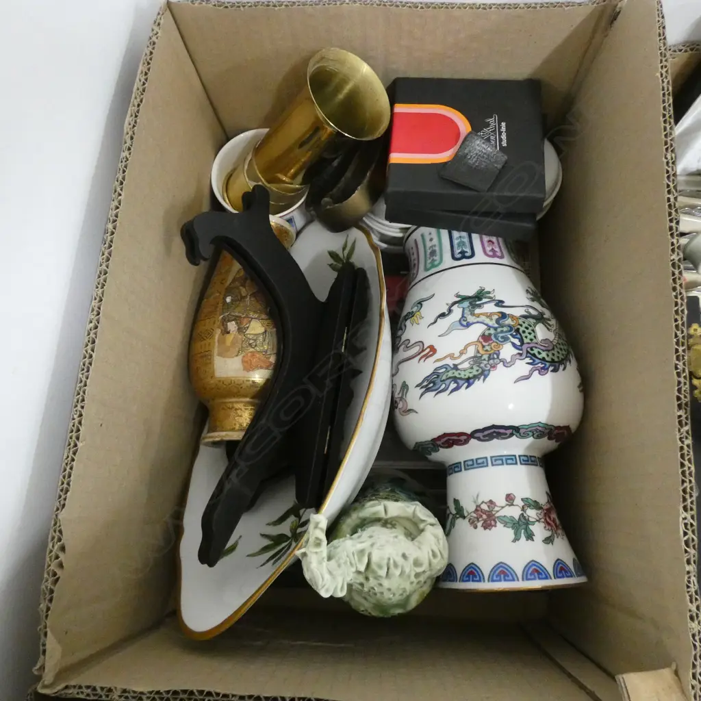 GOOD BOX LOT CHINA & COLLECTABLES; INCL. ROSENTHAL  Image 1++