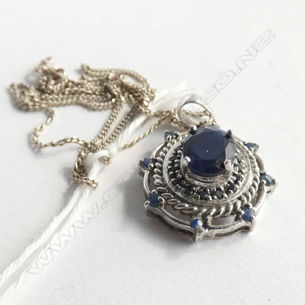 925 SILVER NECKLACE & PENDANT Image 1++