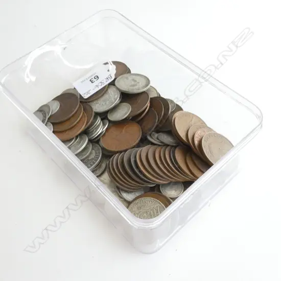 BAG PRE DECIMAL NZ COINS