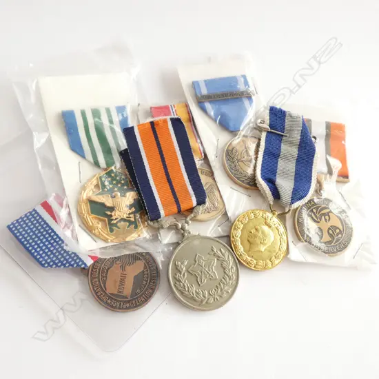 BAG OF ASST. MEDALS 