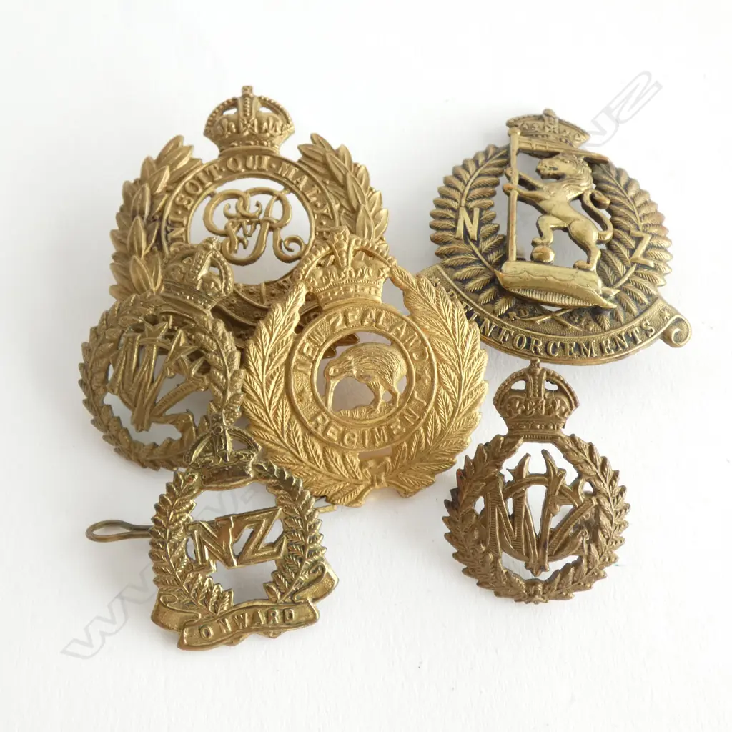 6 NZ WAR MEDALS; ENGINEERS ETC Image 1++