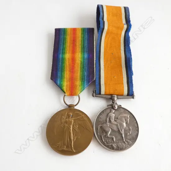 2 WWI VICTORY MEDALS...