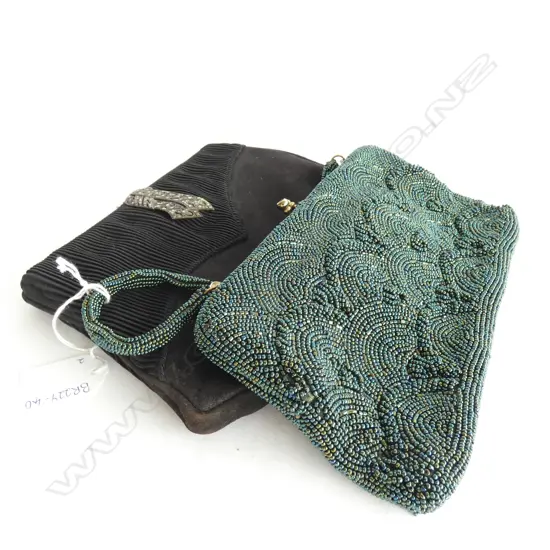 TWO EVENING BAGS