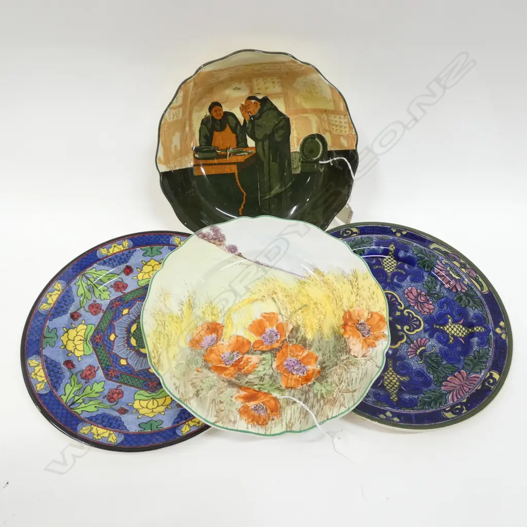 3 ROYAL DOULTON SERIES WARE PLATES (DIA  260MM) & SERIES WARE BOWL (DIA 240MM) Image 1++
