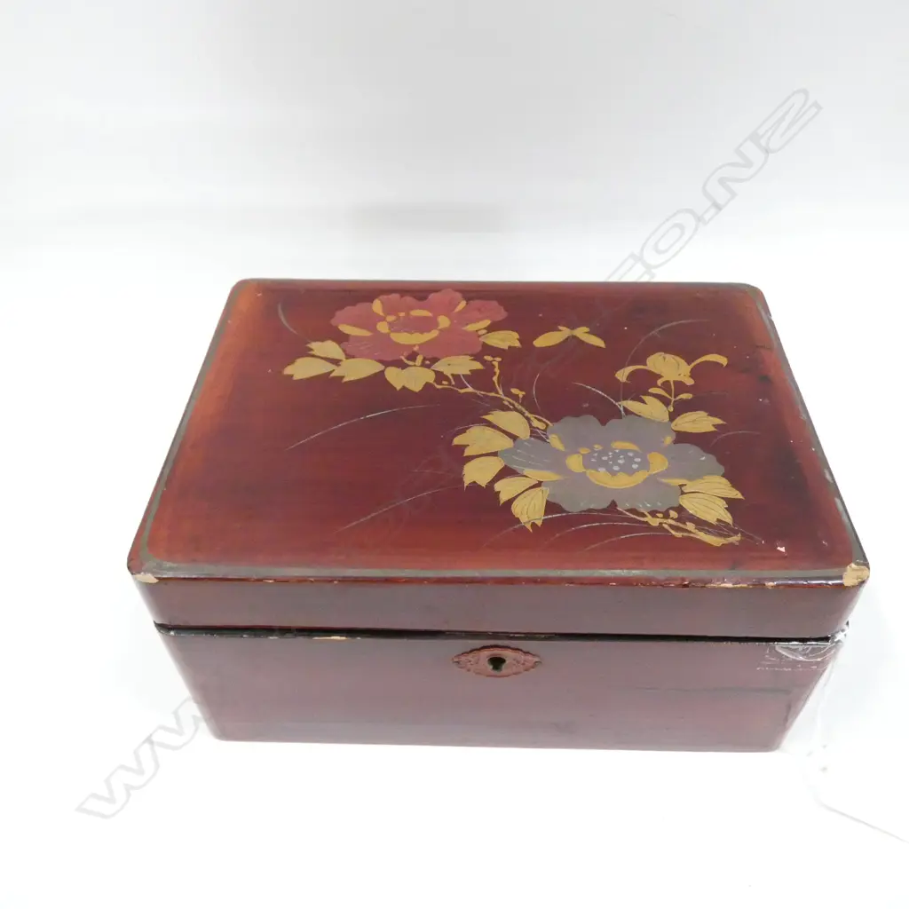 OLD JEWELLERY BOX OF VINTAGE GLASS PHOTOGRAPHIC NEGATIVE SLIDES  Image 1++