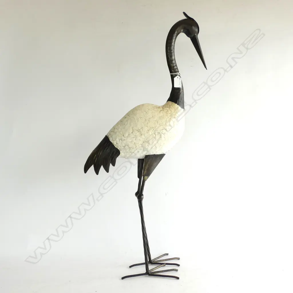 CRANE GARDEN ORNAMENT H.825mm Image 1++