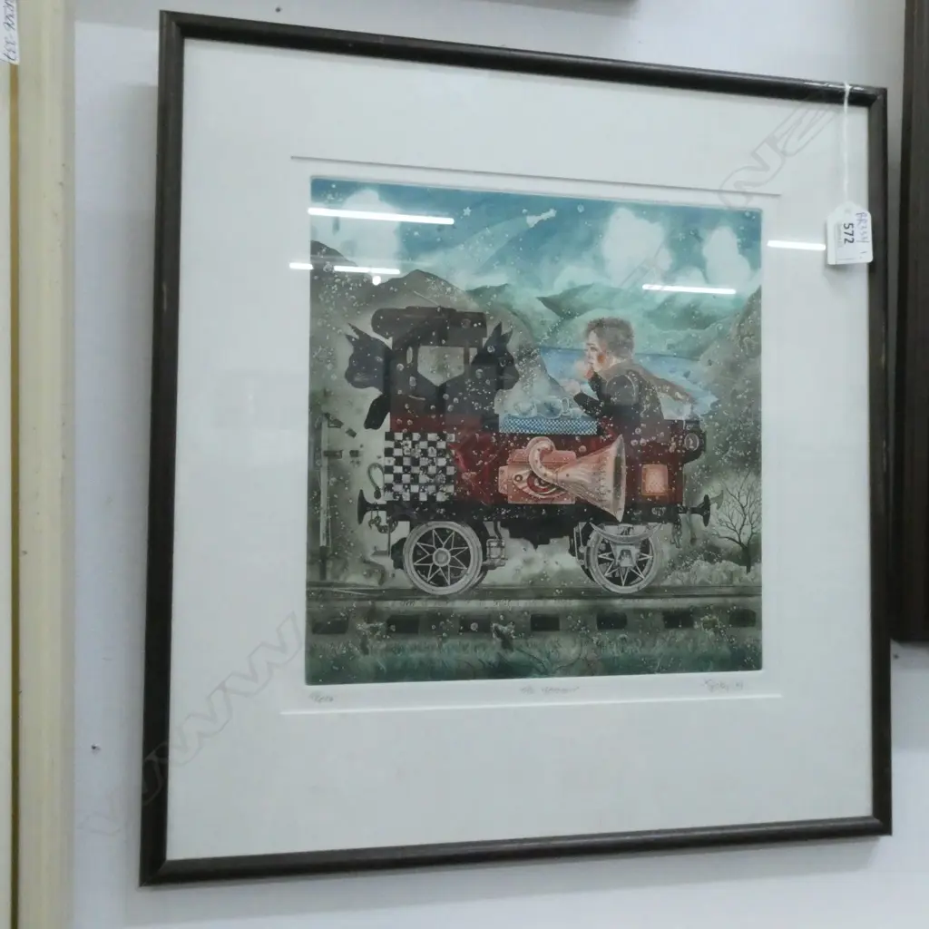 GARY TRICKER 'THE HOBBIT' ARTIST PROOF '89 290x280mm Image 1++