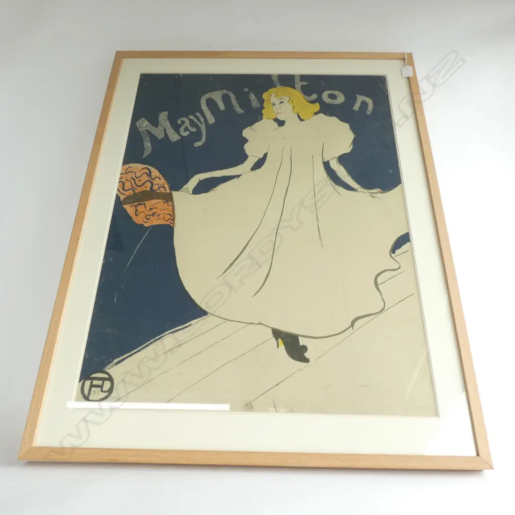 TOULOUSE LAUTREC POSTER 'MAY MILTON'... Image 1++