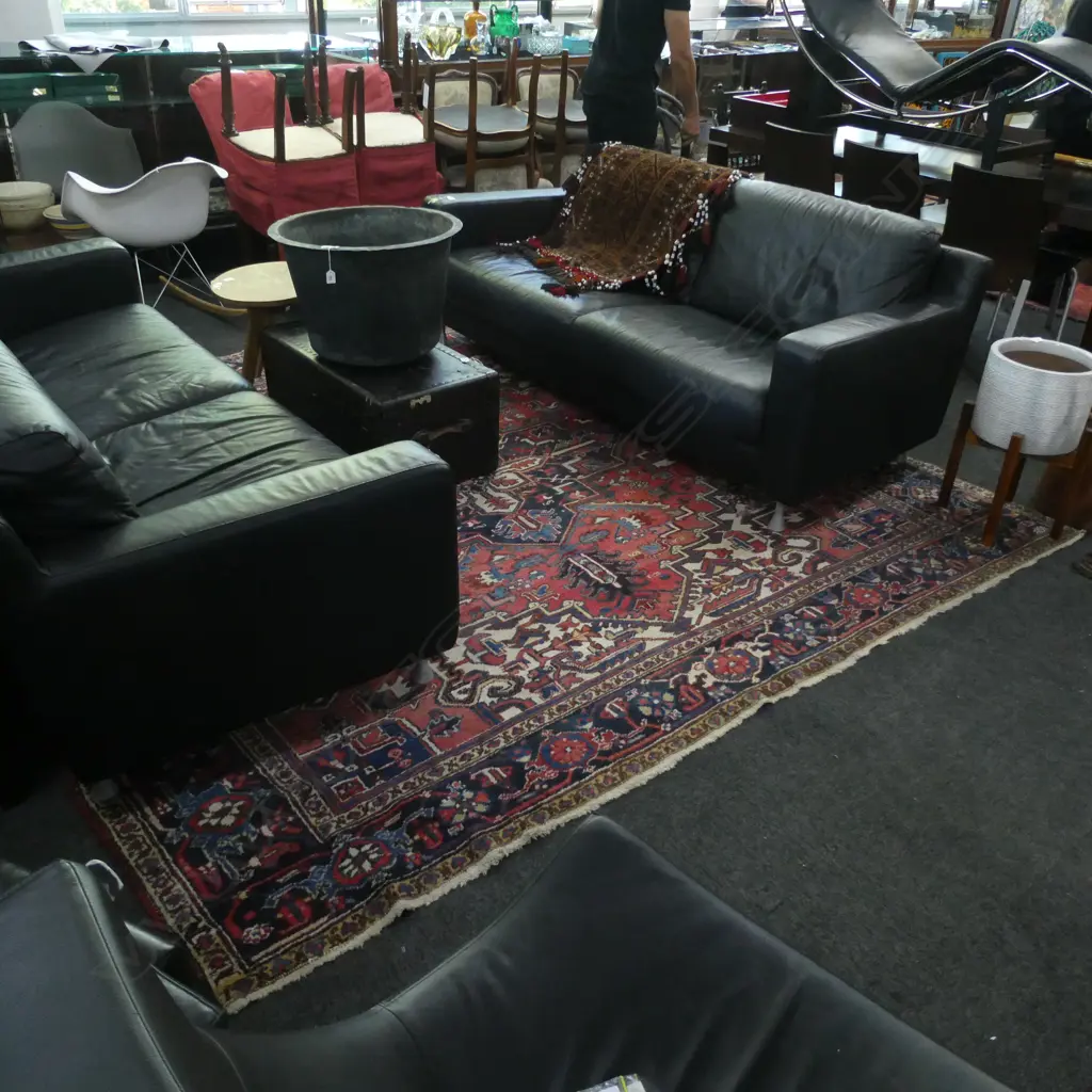 LARGE IRANIAN HAND KNOTTED CARPET Image 1++