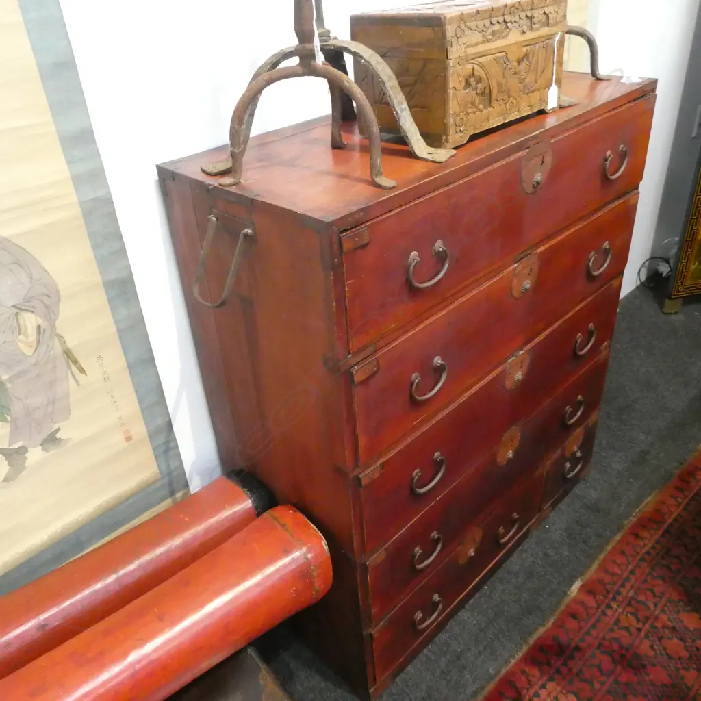 JAPANESE TANSU CHEST Image 1++