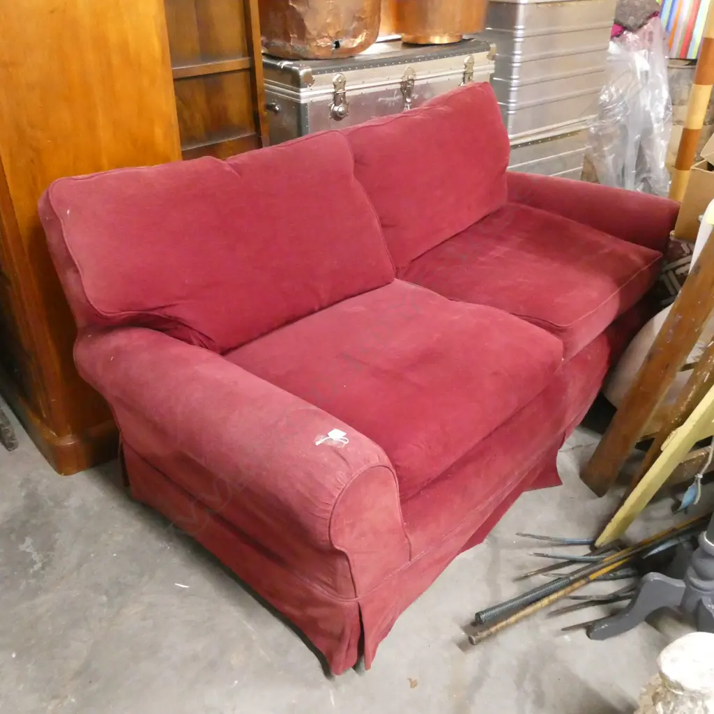RED SOFA. - L. 1900MM Image 1++