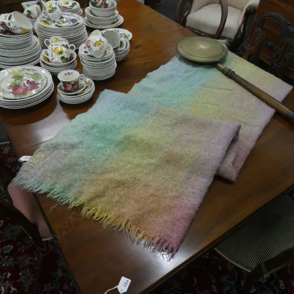 SCOTTISH MOHAIR THROW BY ANDREW STEWART  Image 1++