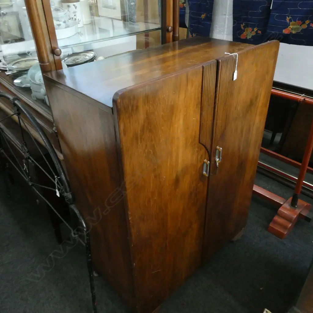 ART DECO MAN ROBE - SOME SCRATCHES TO DOOR H. 1260MM  Image 1++