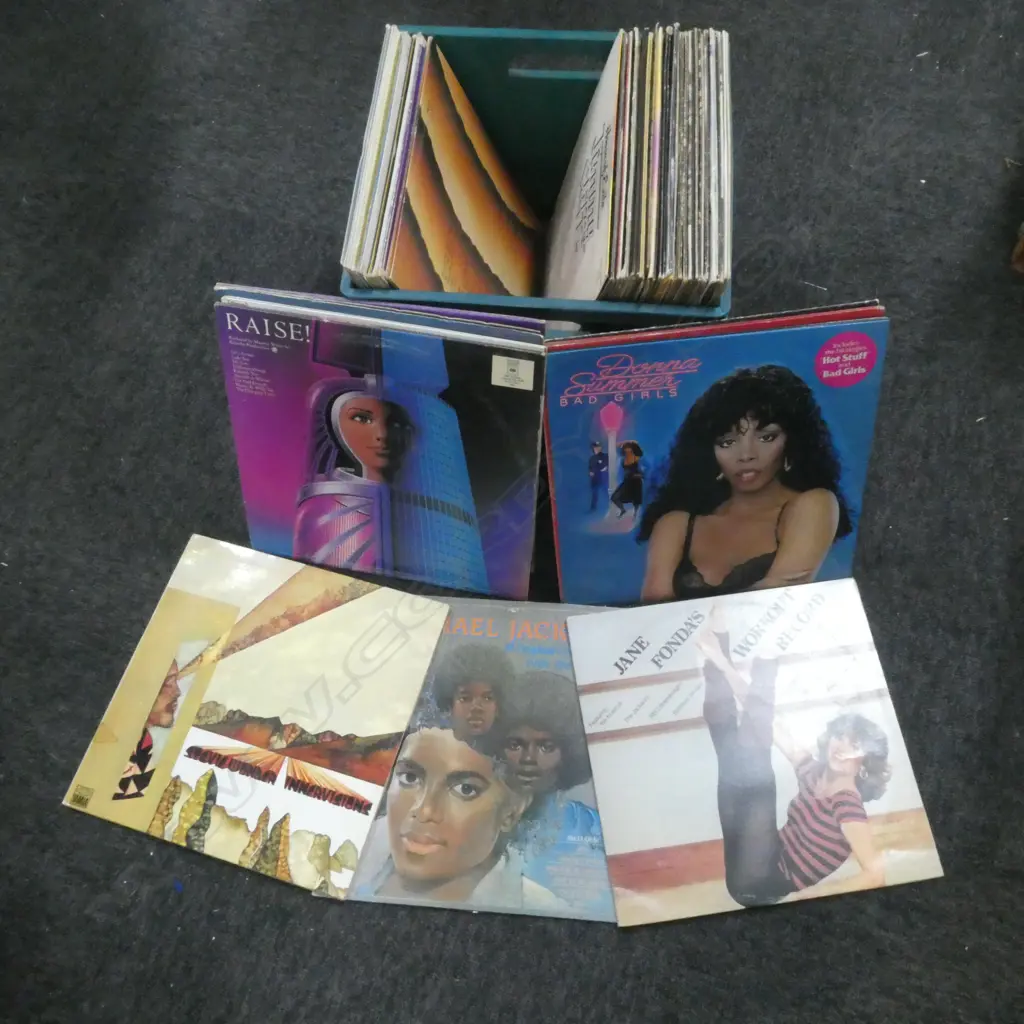 BOX LOT ASST. RECORDS... Image 1++