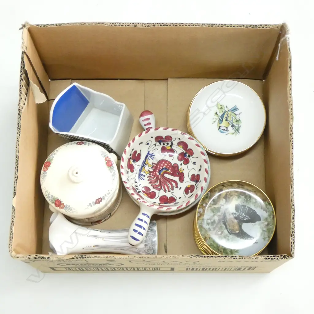 SM BOX LOT CHINA & PORCELAIN INCL ROSENTHAL Image 1++