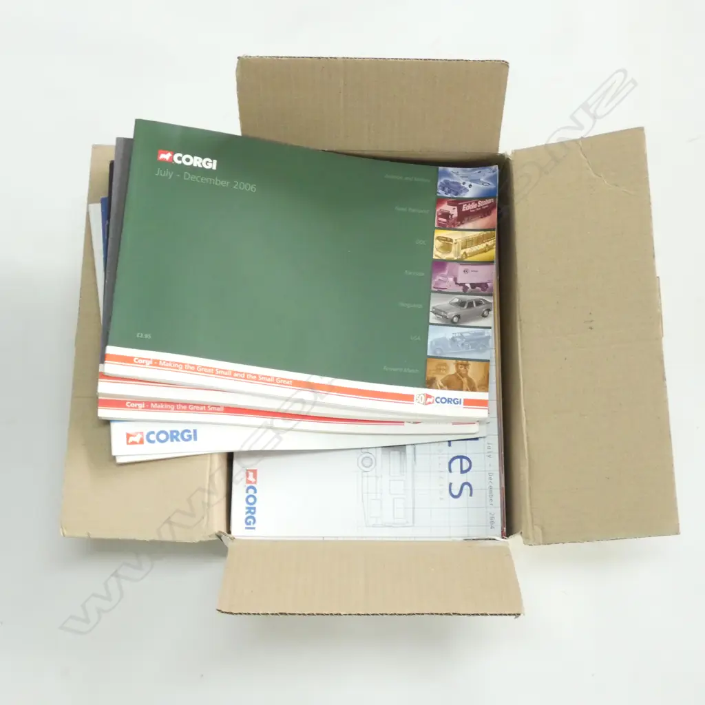 LOT ASST GORGI CAR CATALOGUES Image 1++