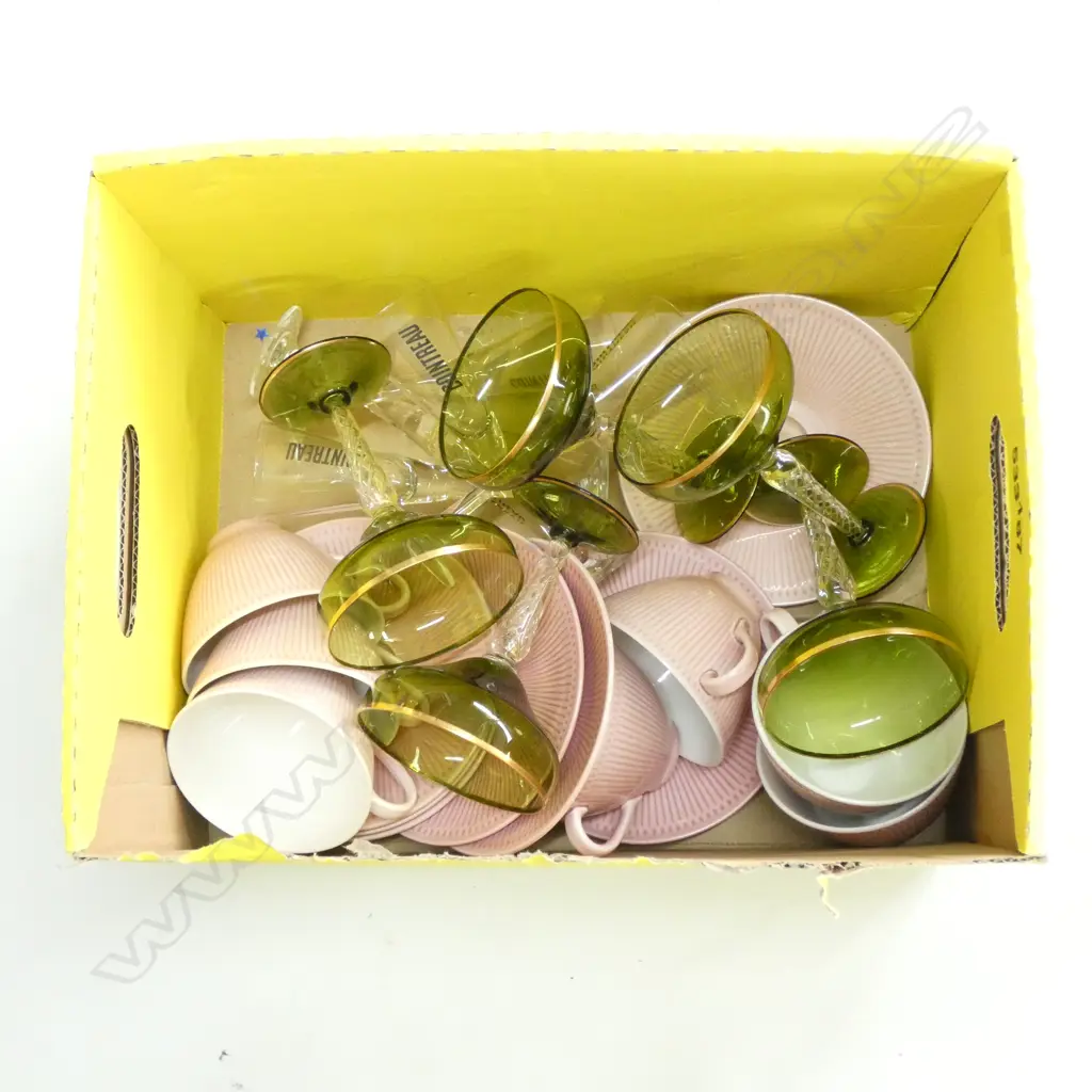 LOT SWEDISH COFFEE CUPS + ASST GLASSES Image 1++