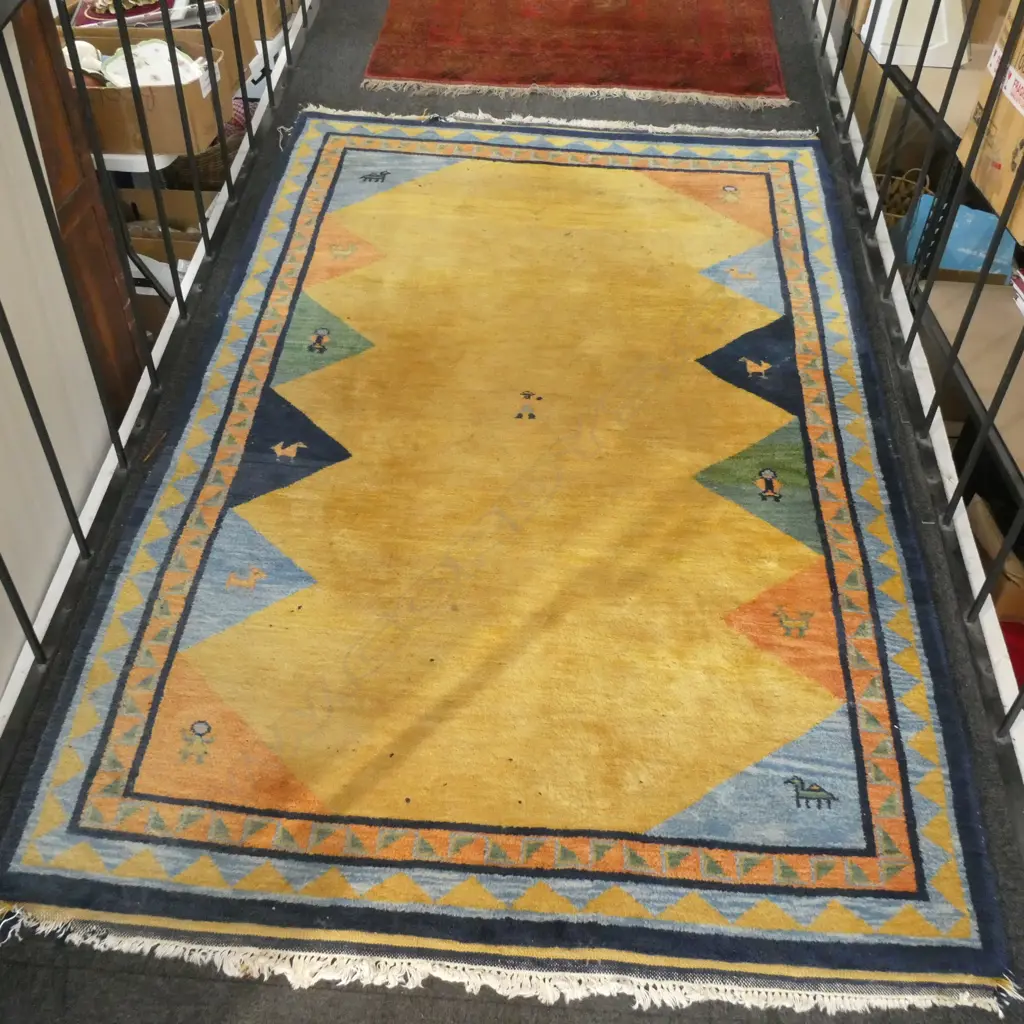 HAND KNOTTED RUG WOOL PILE 1600x2350mm Image 1++