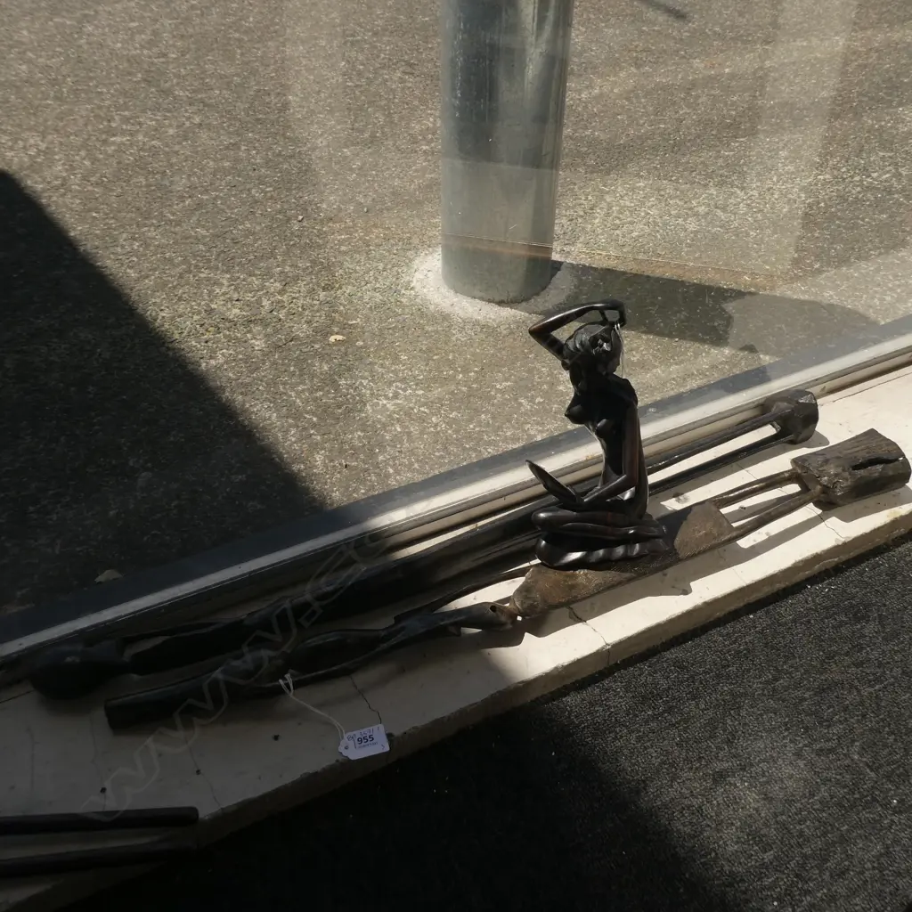 3 AFRICAN ORNAMENTS H.755mm Image 1++