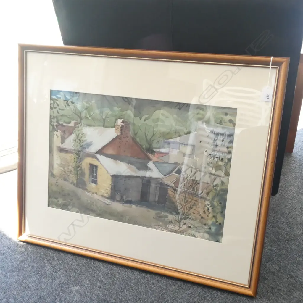 STEWART McCLENNAN W/C 'ARROWTOWN' 350x520mm Image 1++