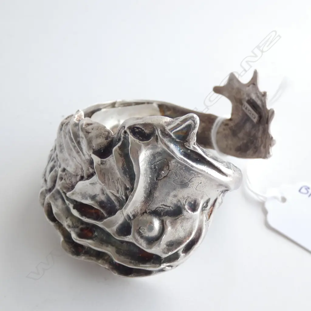 GOTI 925 SILVER SCULPTURED BRACELET  Image 1++