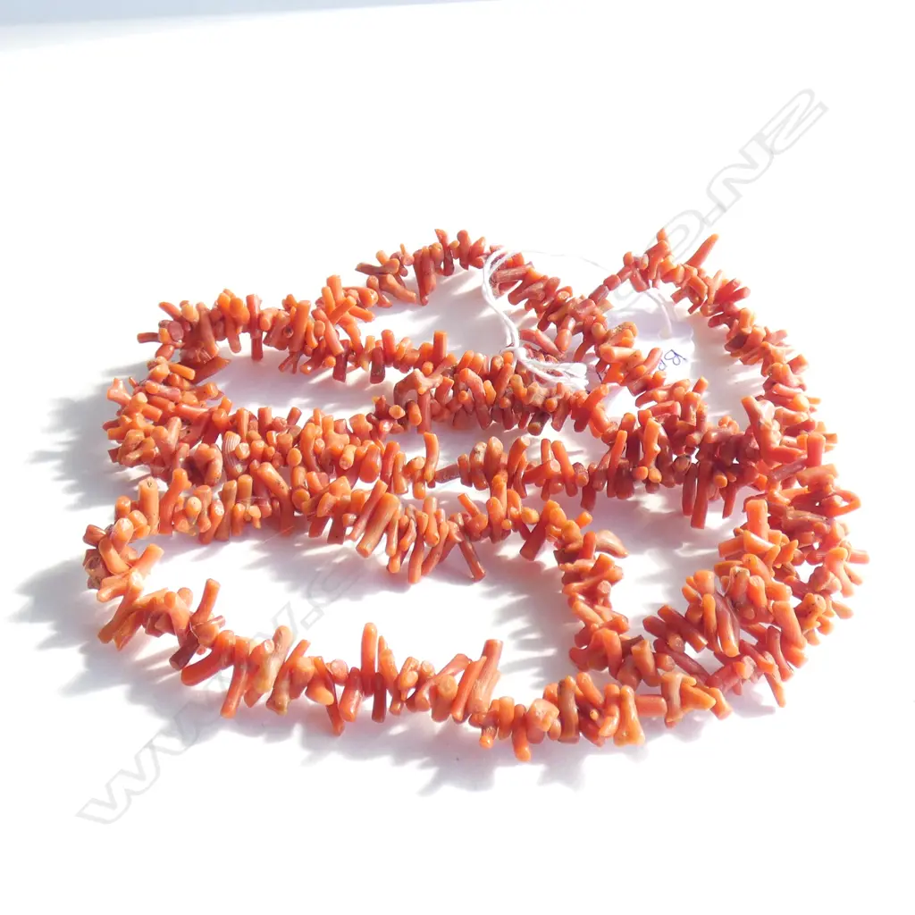 CORAL NECKLACE L.100mm Image 1++