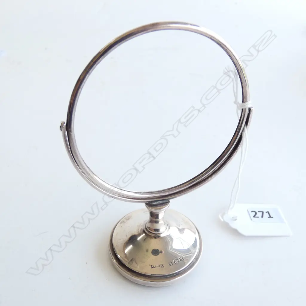 ST. SILVER SWIVEL FRAME ASPREY OF LONDON 1934 H.115mm Image 1++