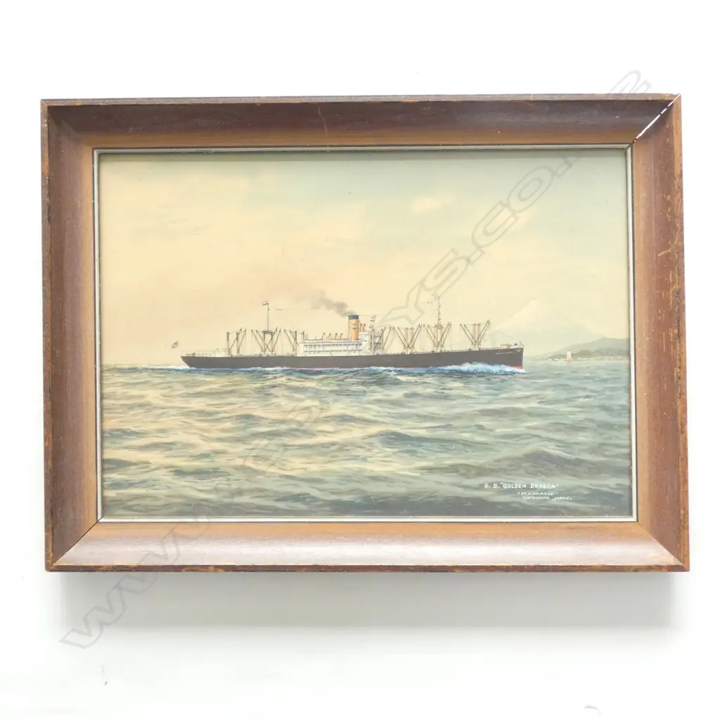 S.S. 'GOLDEN DRAGON' 330x480mm Image 1++