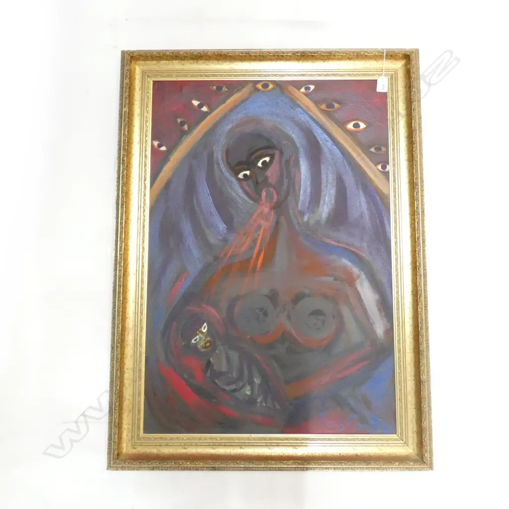 Charo Oquet oil on canvas 100cmx75cm Image 1++