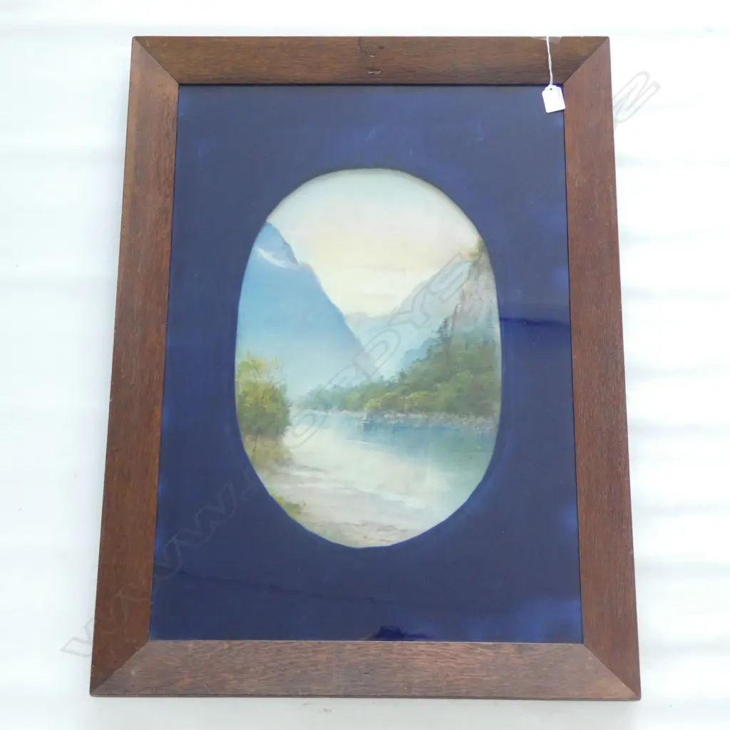 PAINTING  'ARTHUR RIVER TAIMANIA' BY R NASH - 300 X 460MMMM Image 1++