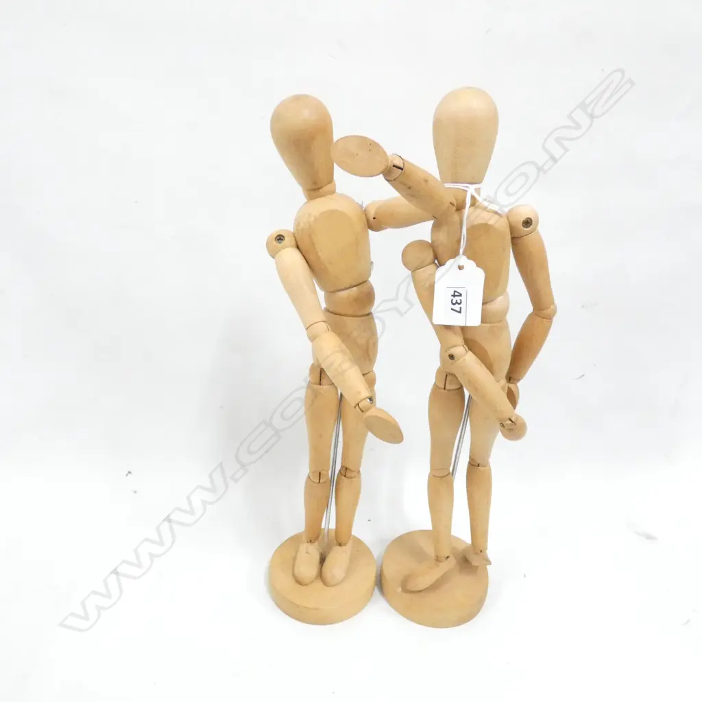 PR WOODEN ARTISTS FIGURES H.335mm Image 1++