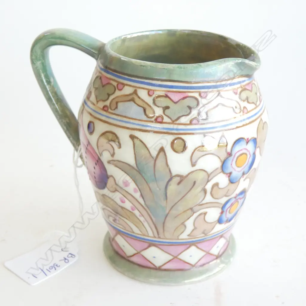 CHARLOTTE RHEAD LUSTRE JUG H.110mm Image 1++