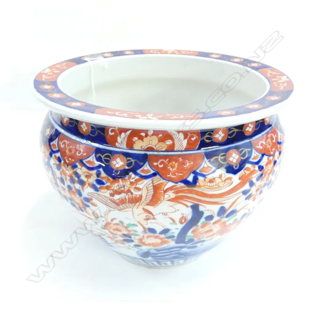 AN IMARI JARDINIERE D 280 MM Image 1++