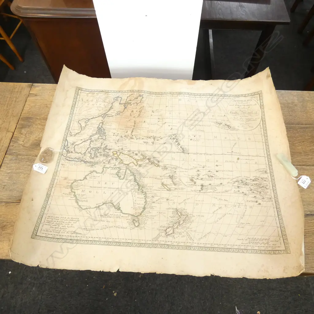OLD MAP C.1820 Image 1++