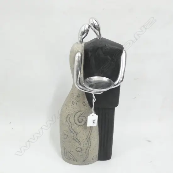 COUPLE CANDLE HOLDER H.390mm