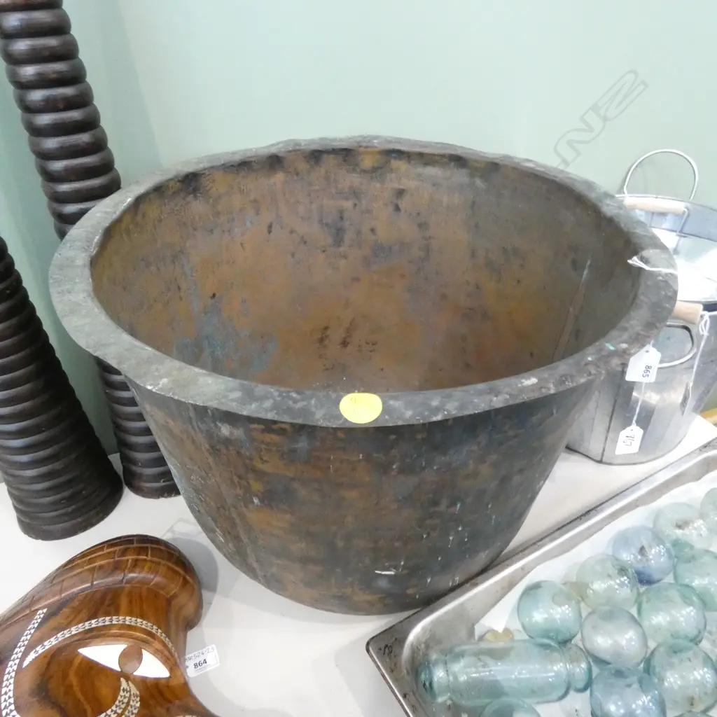 OLD LAUNDRY COPPER 520mm dia H.380mm Image 1++
