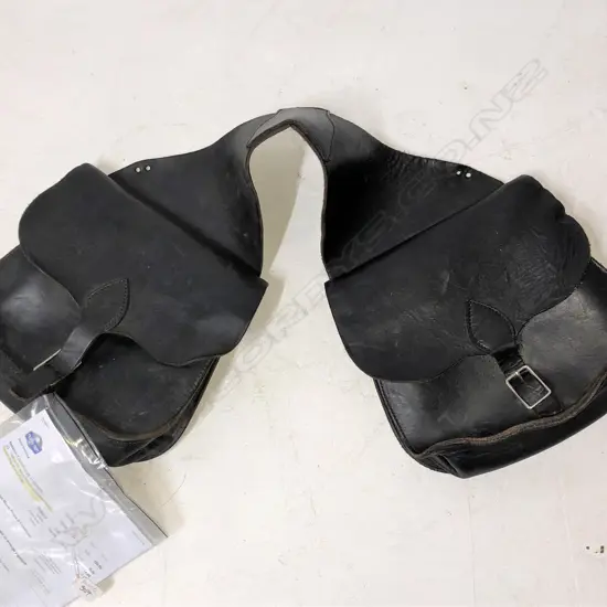 PR OF DJANGO DR KING SCULTZ SADDLE BAGS