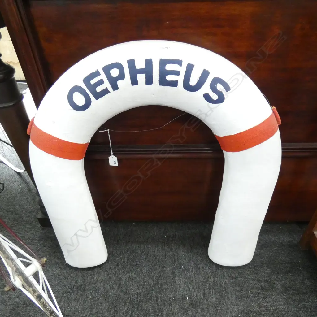 VINTAGE LIFE PRESERVER 'OEPHEUS' H.650mm Image 1++