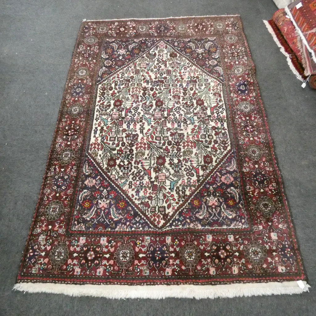 HAND KNOTTED IRANIAN RUG 2100 X 1400 MM Image 1++