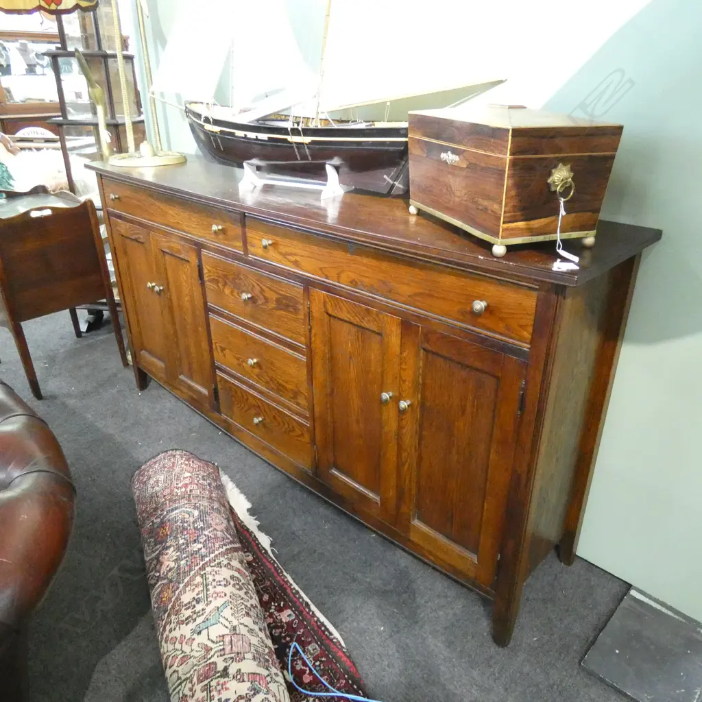 BOYCE & SONS OAK 'PROVIDENCE' SIDEBOARD 1800 x 400 x 910mm Image 1++